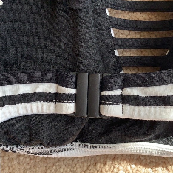 Seafolly Castaway Stripe High Neck Bikini Top - Picture 5 of 7